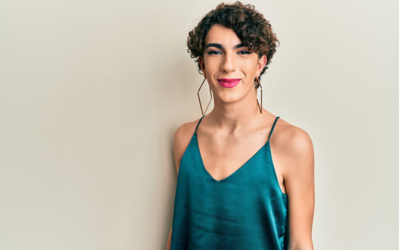 Curly Tapered Androgynous Crop