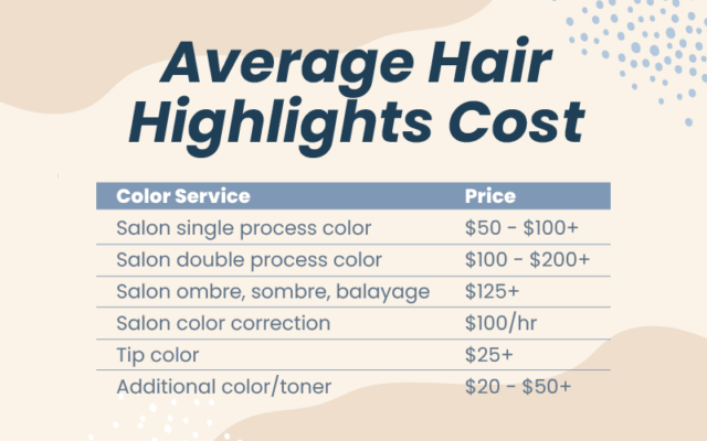 How Much Does It Cost to Dye Your Hair in 2023? | High & Low