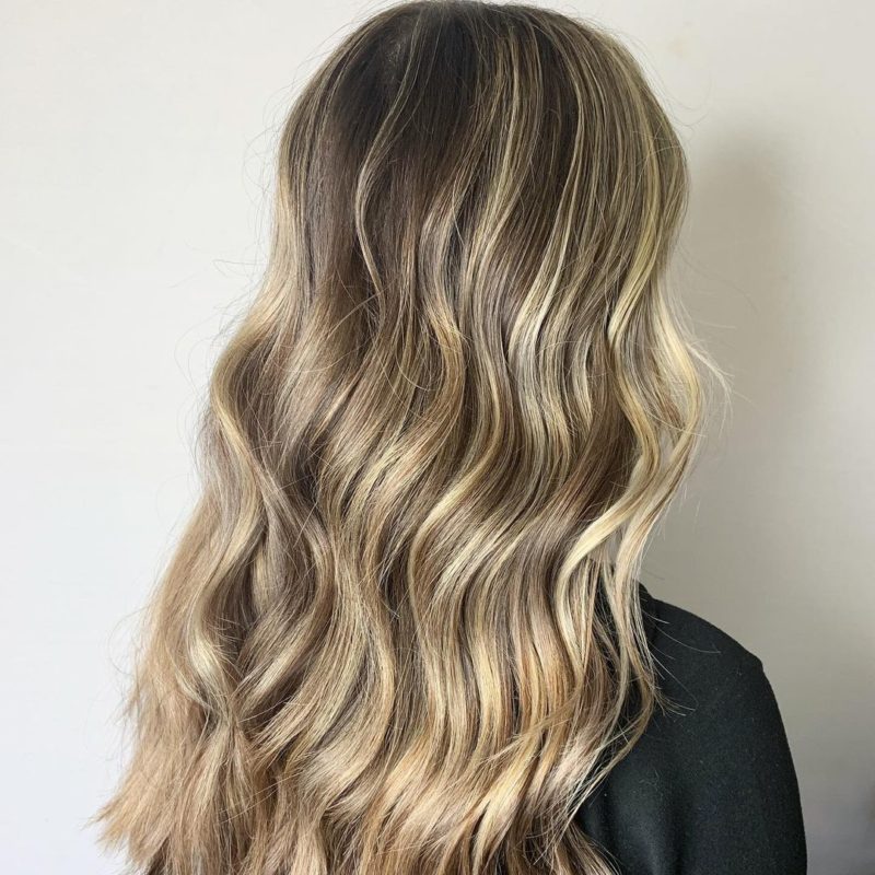Bold Blonde Brown hair with blonde highlights