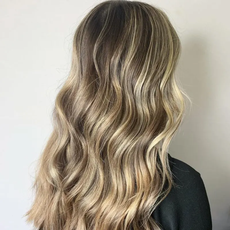 Bold Blonde Brown hair with blonde highlights