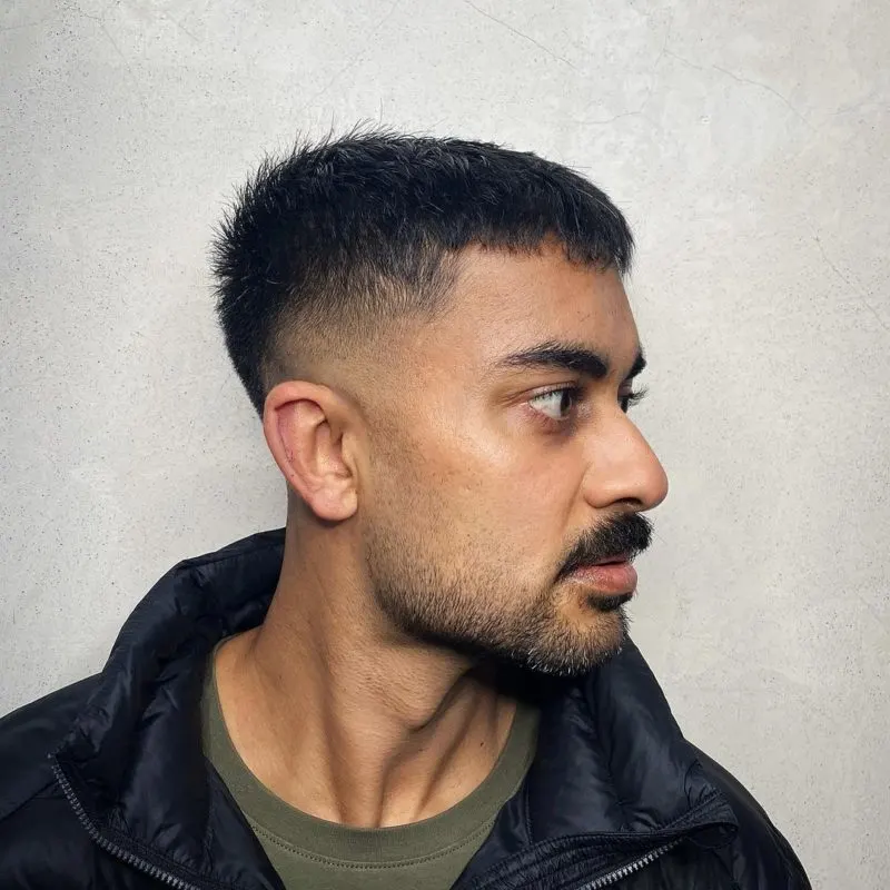 Cropped Crew Military Haircut