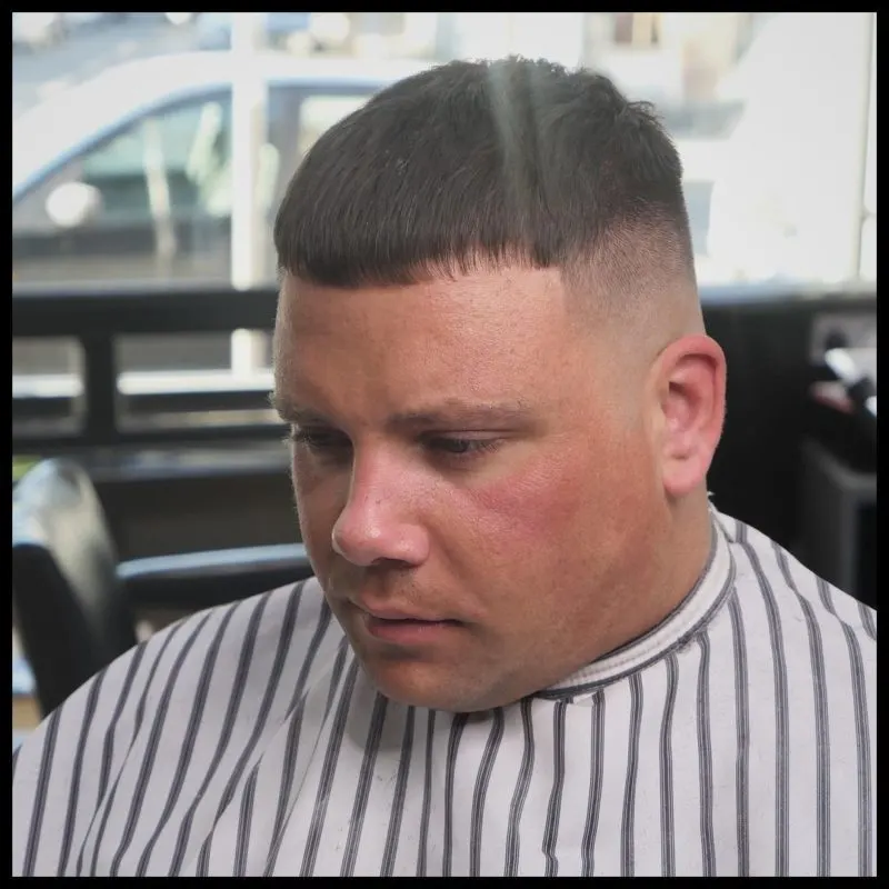 Sharp Bowl Military Haircut