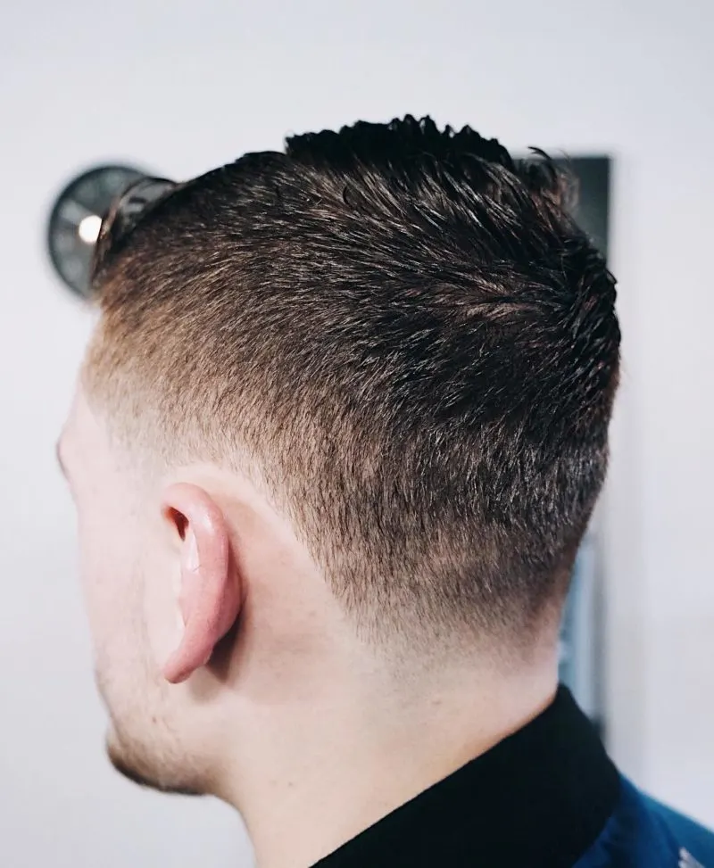 Tight and Even Military Haircut