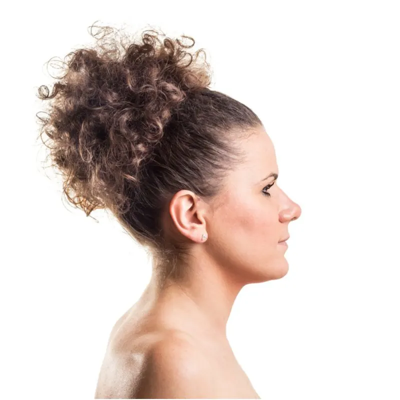 30 Trending Curly Hair Buns in 2023
