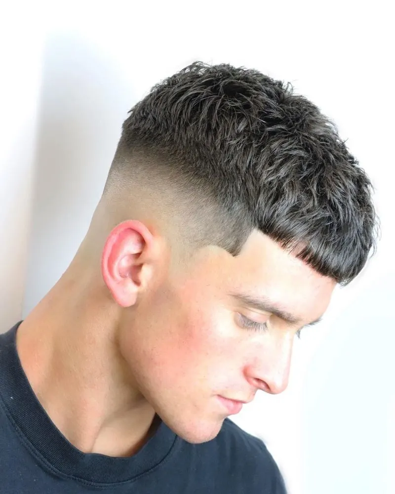 40+ Best Crop Top Fade Haircuts for Men in 2024 - Men's Hairstyle Tips | Top  fade haircut, Mens haircuts fade, Faded hair