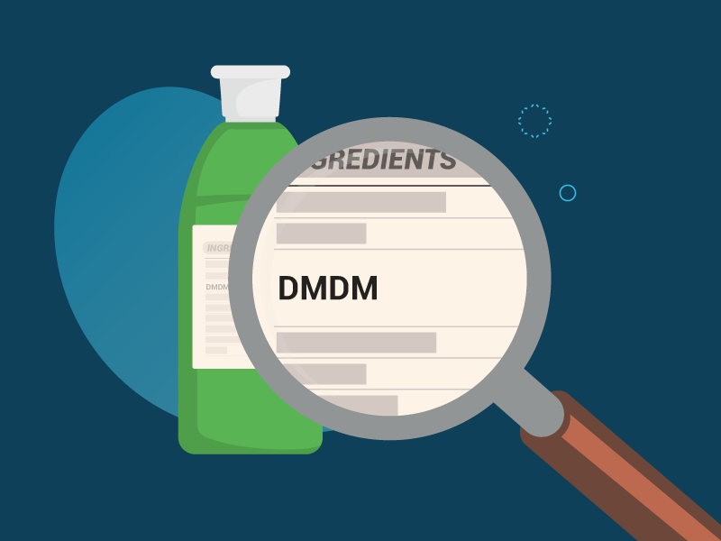 What is dmdm in shampoo graphic