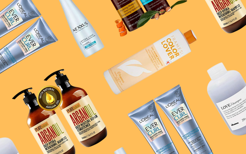 The Best Shampoos for Permed Hair in a Graphic
