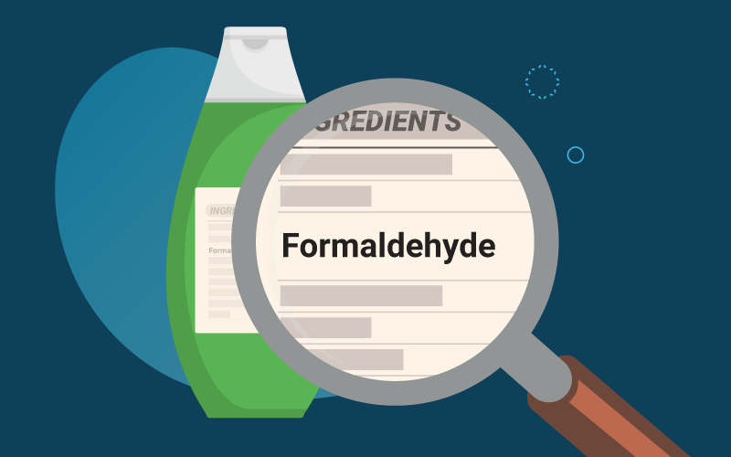What is Formaldehyde in shampoo graphic
