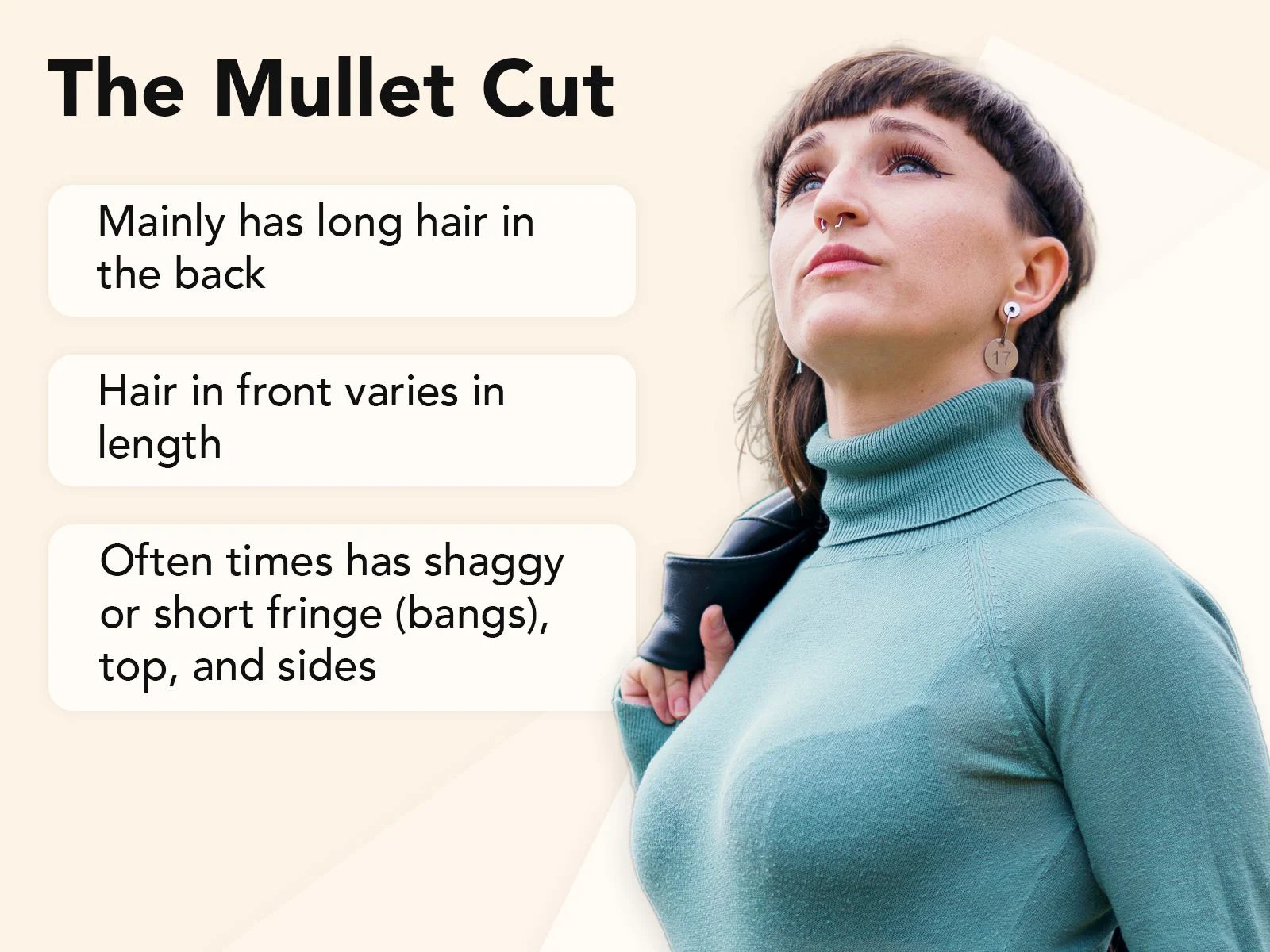 The Muller Cut explainer image on a tan background