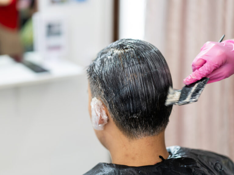 Blonde Highlights On Dark Hair Male