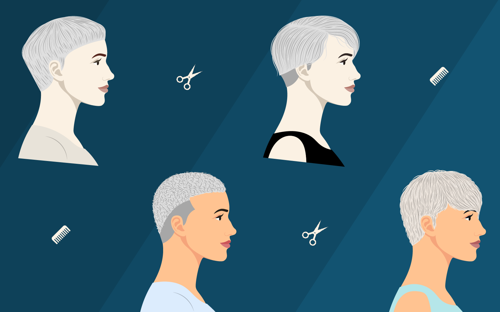 The 20 Best Short Grey Hairstyles for Women in 2022