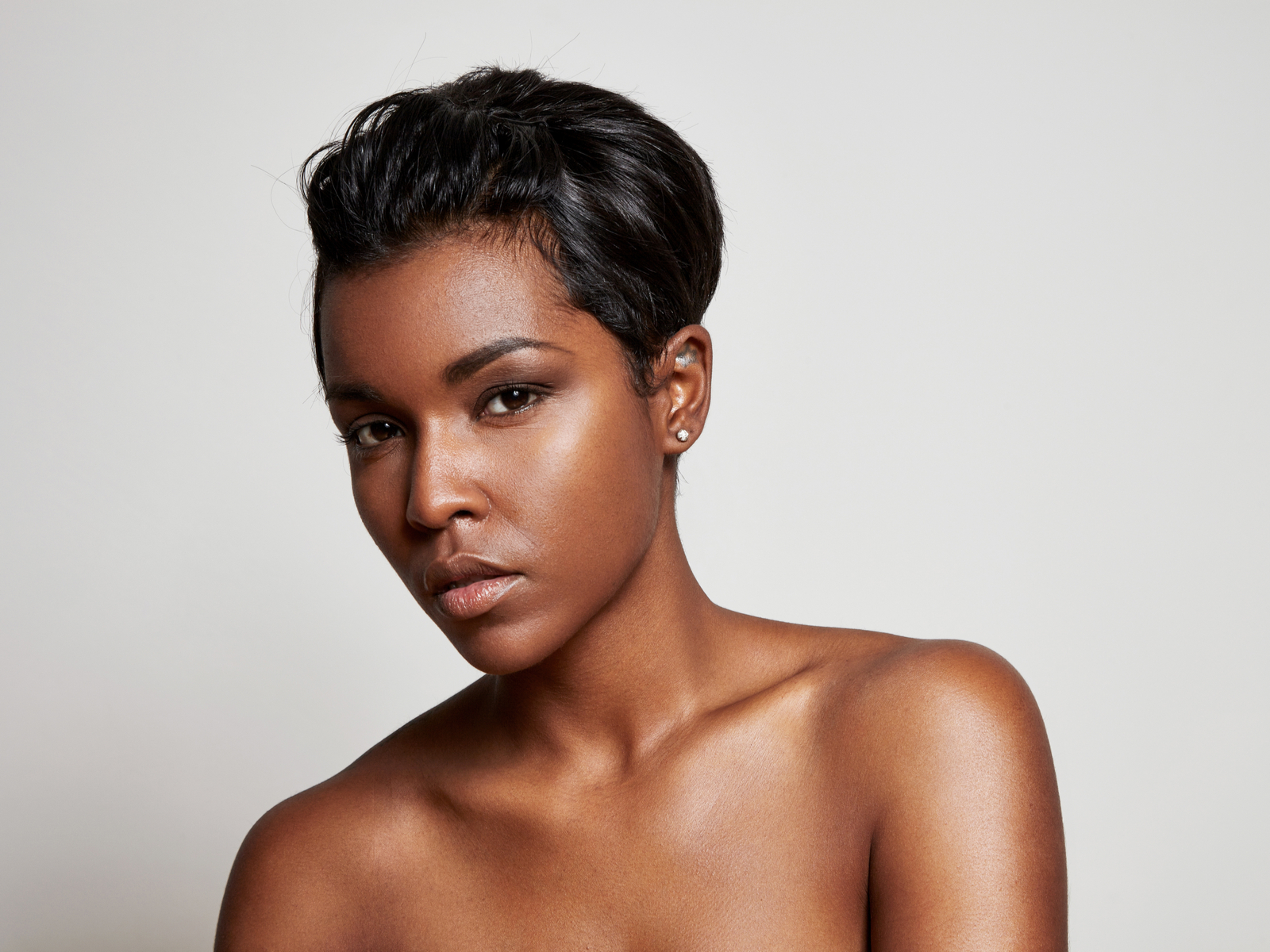 Long Relaxed Pixie Cut, one of the best short haircuts for black women