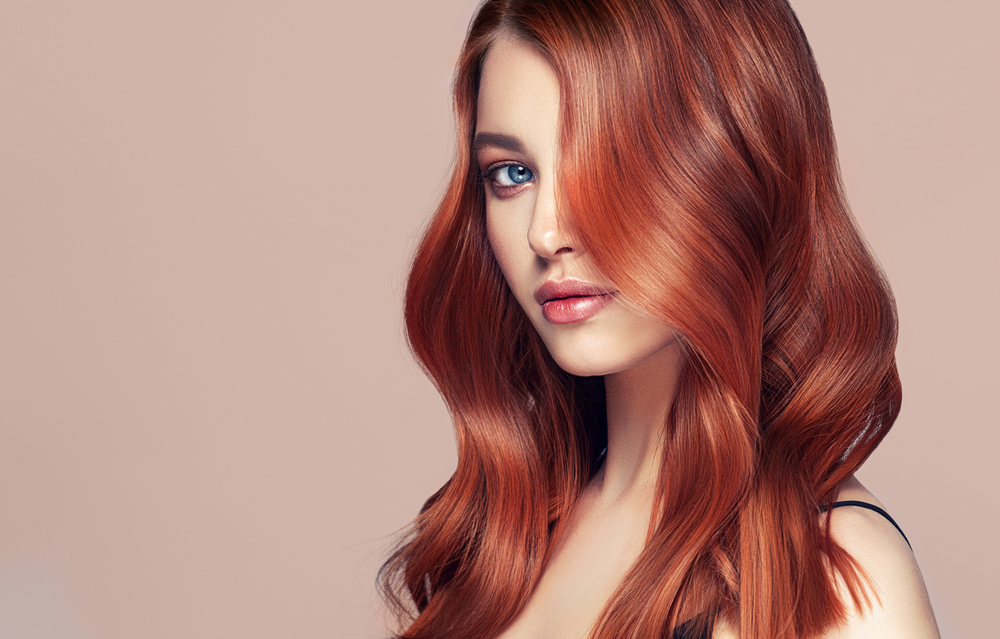 Radiant, Gradient Red ginger hair color