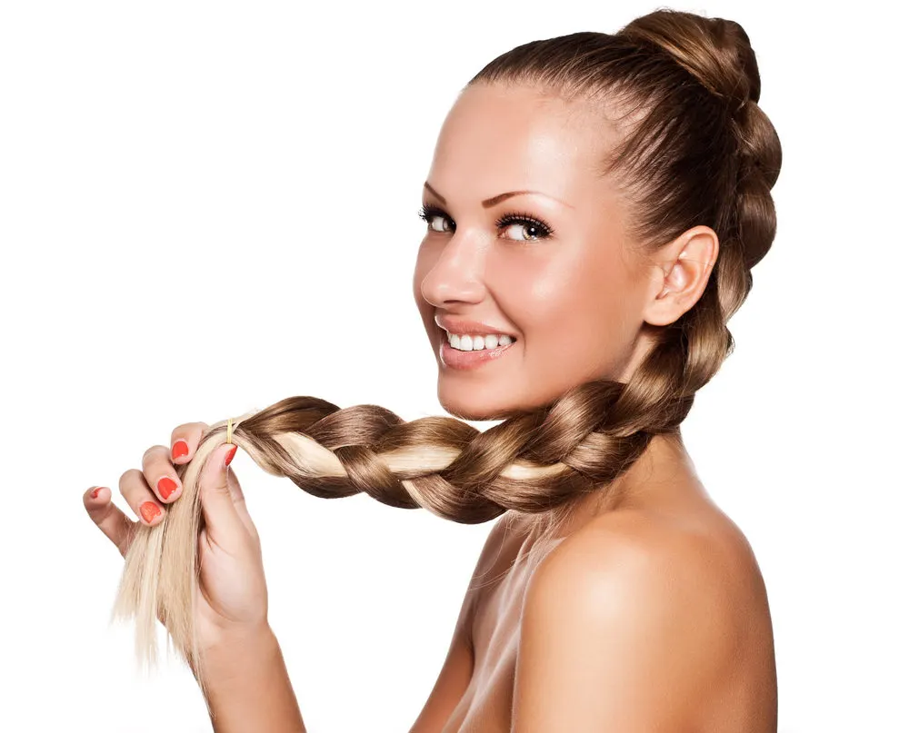 High Braided Ponytail, an easy women's hairstyle
