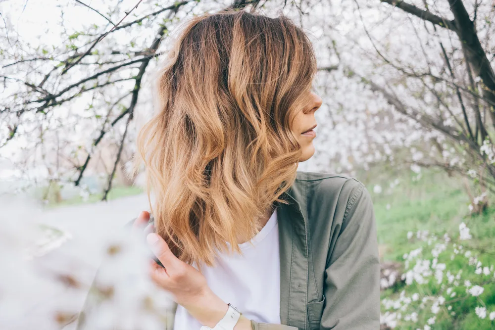 Effortless Angled Lob With Layers, a featured medium layered haircut
