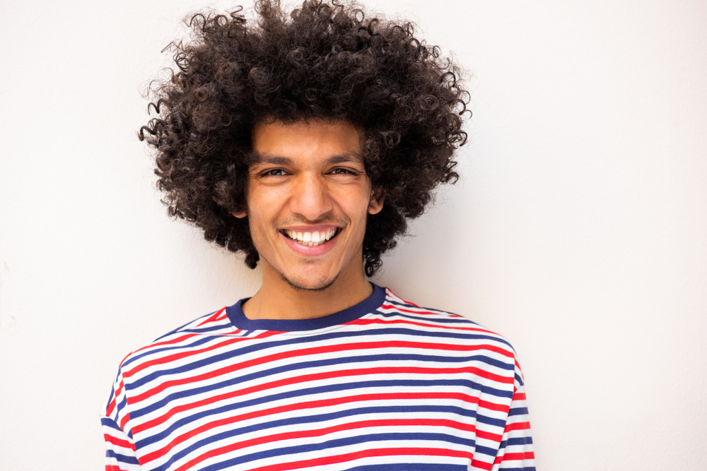 Long Partial Spiral Perm for a hairstyle roundup of black guys with perms