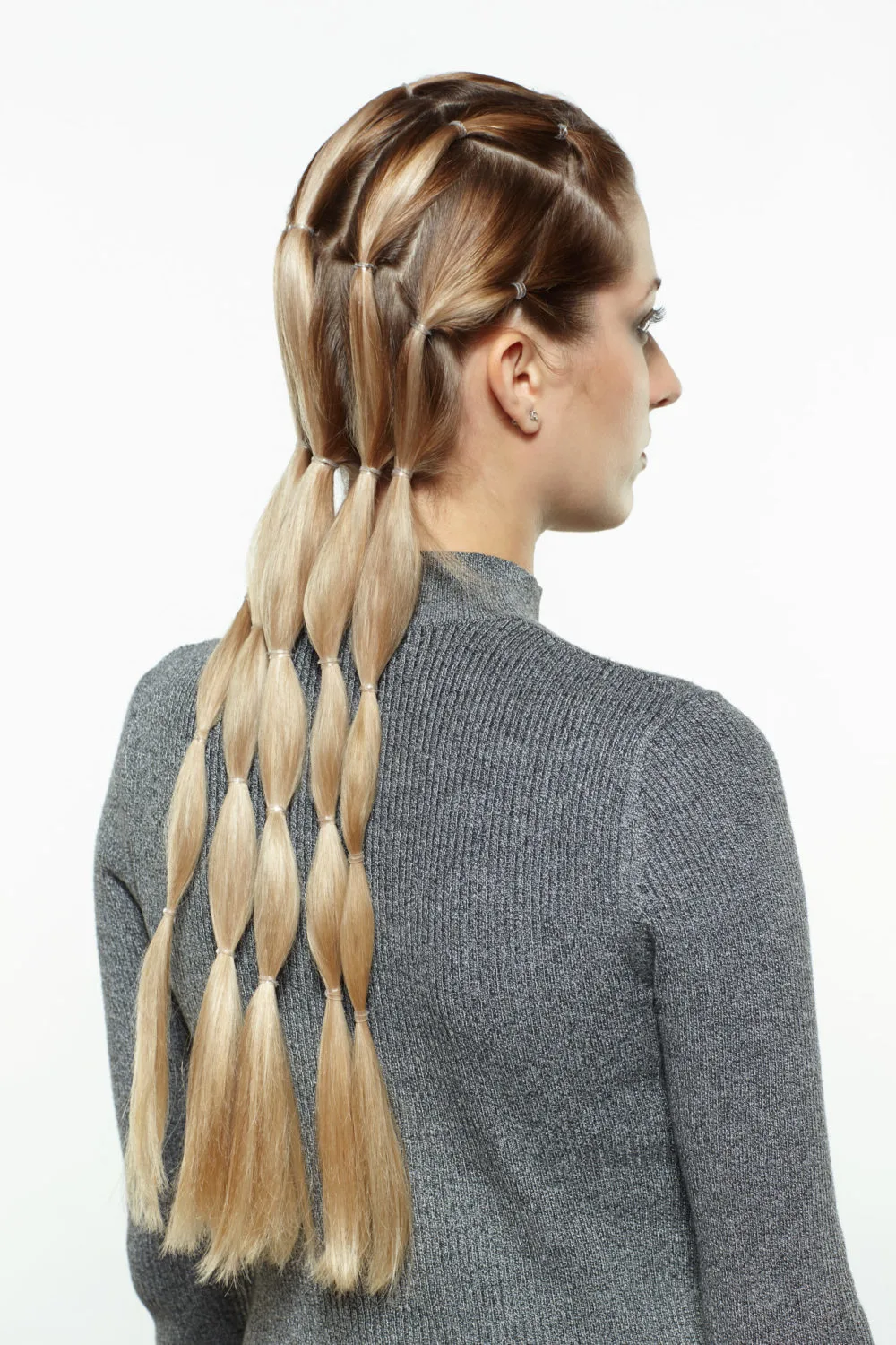 Popped Bubble Braids for a roundup on bohemian braid hairstyles