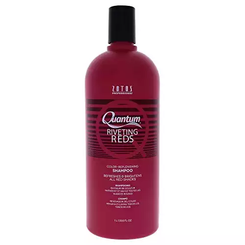Quantum Riveting Reds Color-Replenishing Shampoo