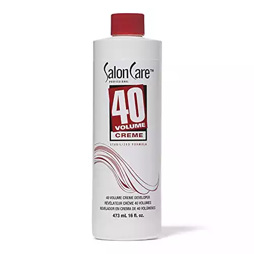 Salon Care 40 Volume Creme Developer, 16 oz