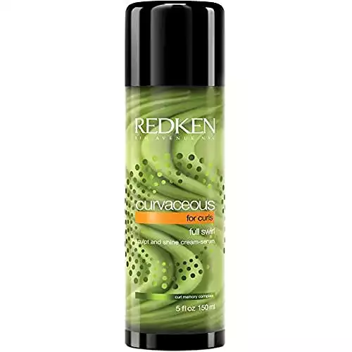 Redken Curvaceous Full Swirl Cream-Serum | For Curly Hair | Seals In Moisture While Locking Out Humidity