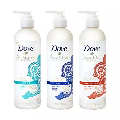 Dove Amplified Textures Shampoo Set