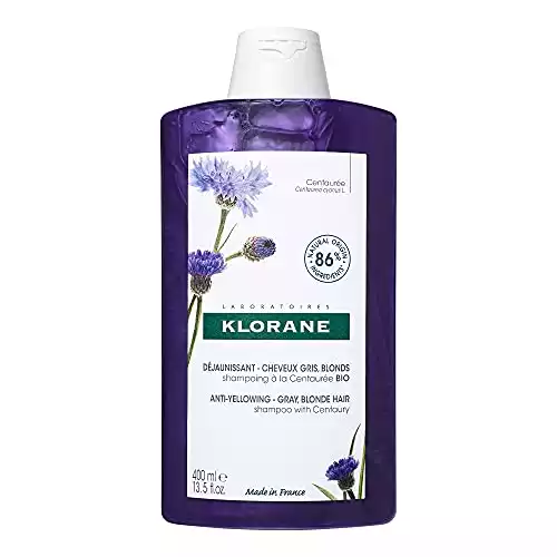 Klorane Plant-Based Purple Shampoo With Centaury