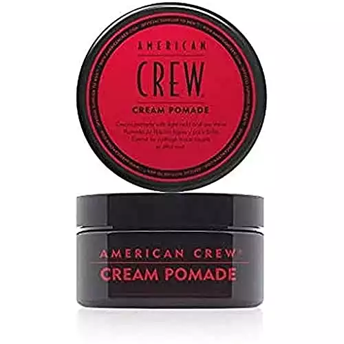 American Crew Cream Pomade, 3 oz, Light Hold with Natural Shine