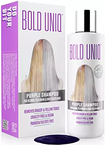 Bold Uniq | Purple Shampoo for Blonde Hair