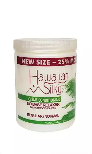 Hawaiian Silky no base relaxer, regular, White