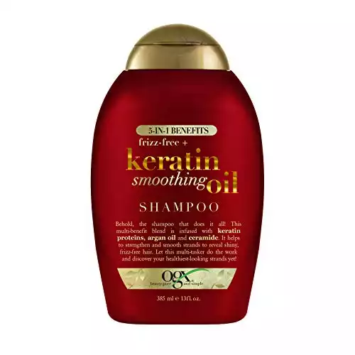 Frizz-Free + Keratin Smoothing Oil Shampoo