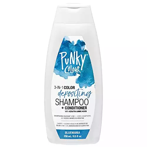 Punky Bluemania 3-in-1 Color Depositing Shampoo