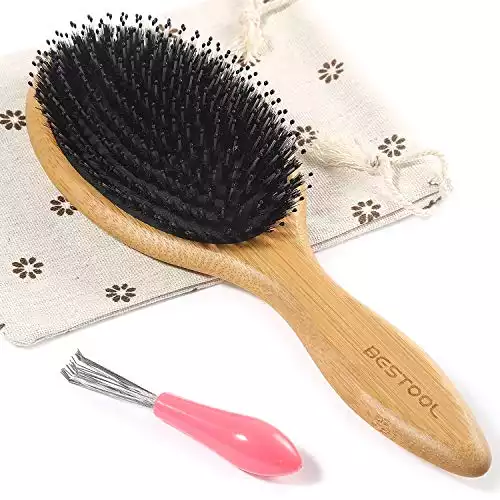 BESTOOL Hair Brush, Boar Bristle Hair Brushes