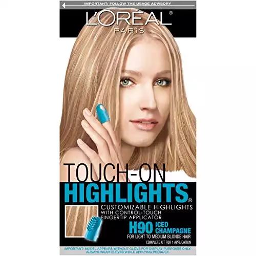 Touch On Highlights Iced Champagne