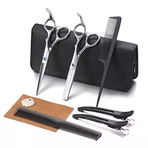 Hair Cutting Scissors Kit | Aethland Professional Barber Hairdressing Scissors Set
