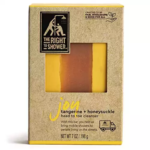 The Right to Shower Joy Shampoo Bar Bar Soap