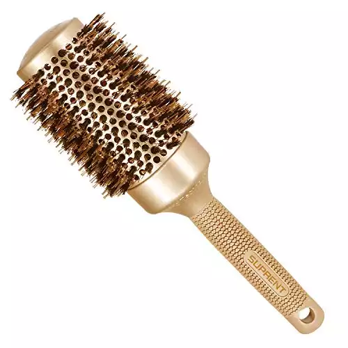 Suprent Round Brush With Natural Boar Bristles