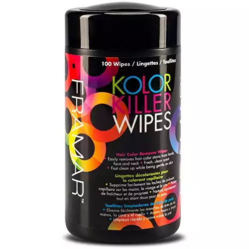 Framar Kolor Killer Wipes | Hair Dye & Color Remover