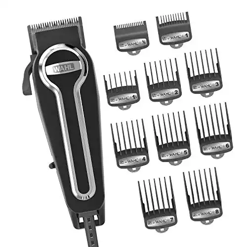 Wahl Clipper Elite Pro High-Performance Home Haircut & Grooming Kit for Men