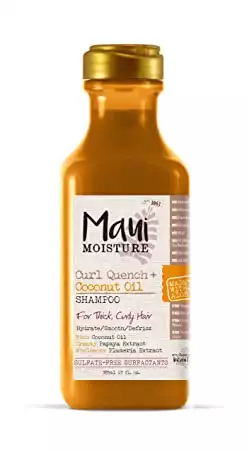 Maui Moisture Curl Quench + Coconut Oil Curl-Defining Anti-Frizz Shampoo