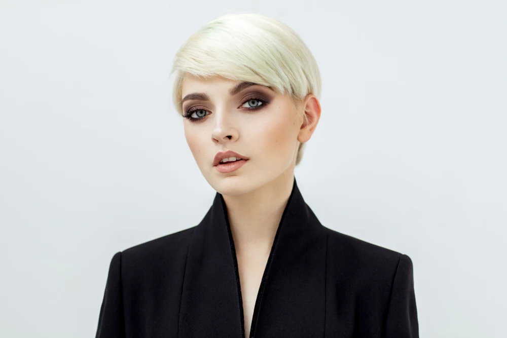 Long Pixie With Layered Side Bangs