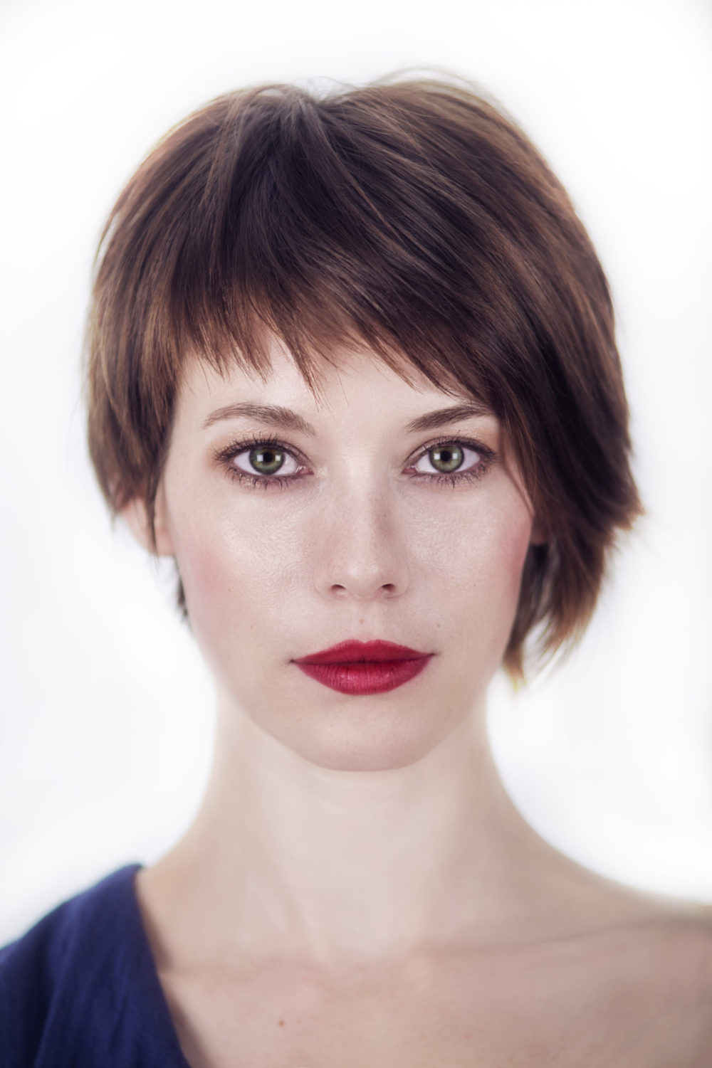 Asymmetrical Pixie Bob, a top pick for short hairstyles for square faces for women