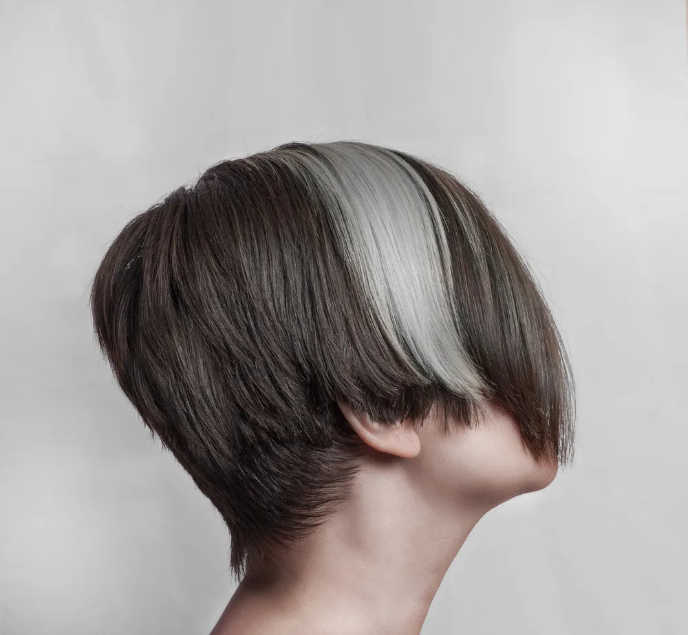Short Bob With Low Tapering, one of the best tapered haircuts for women