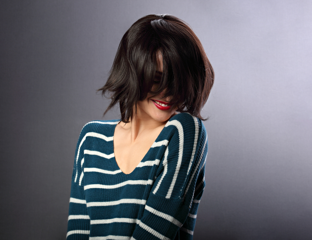 Textured Bob With Uneven Layers