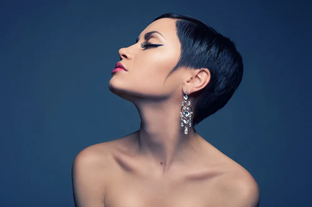 Sleek Tapered Pixie Cut, one of the best tapered haircuts for women