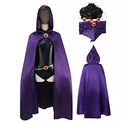 Teen Titans Raven Deluxe Costume