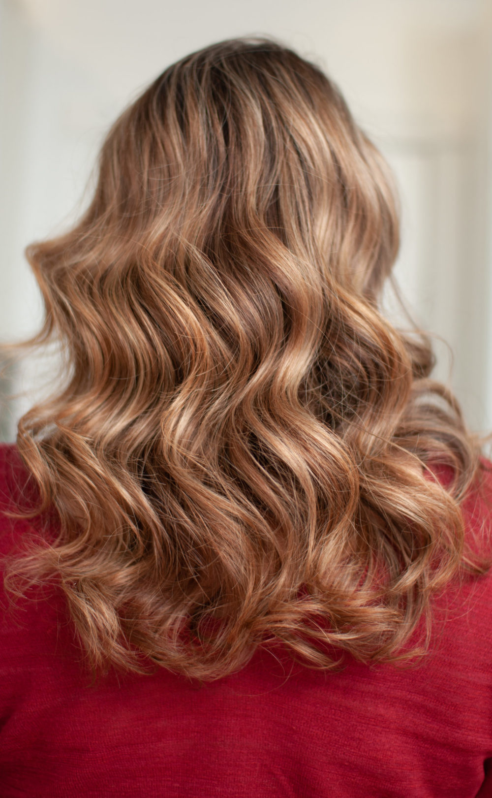 Strawberry Blonde Balayage, one of the best hair colors for tan skin
