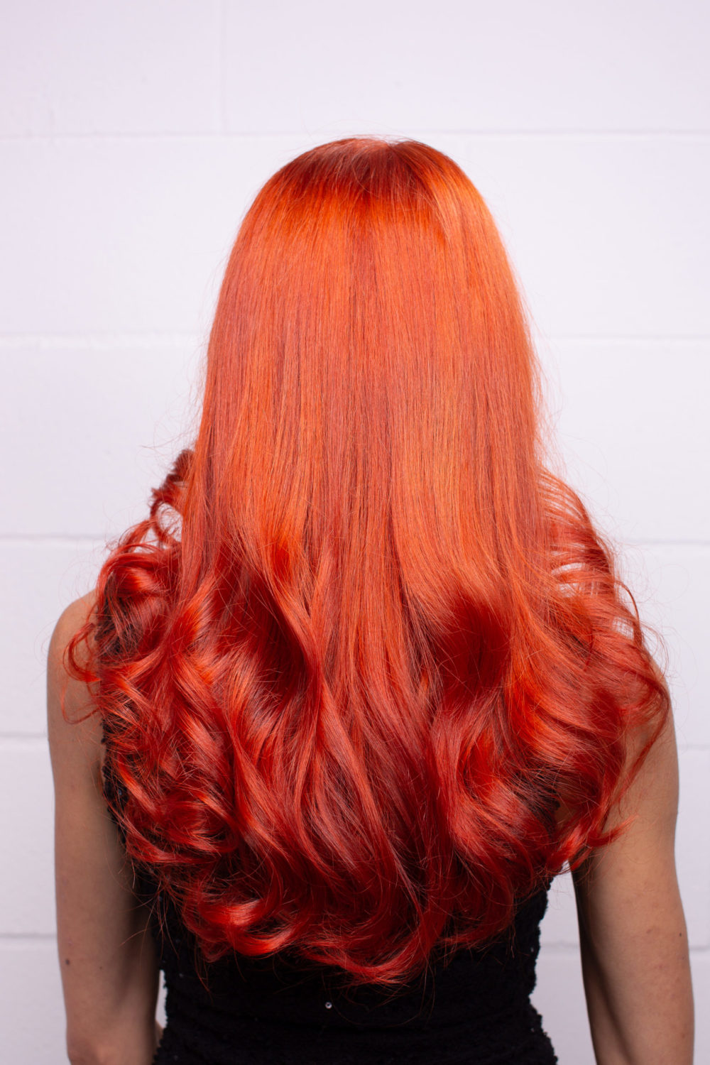 Copper to Candy Apple Ombre, a hair color for red hair that we love
