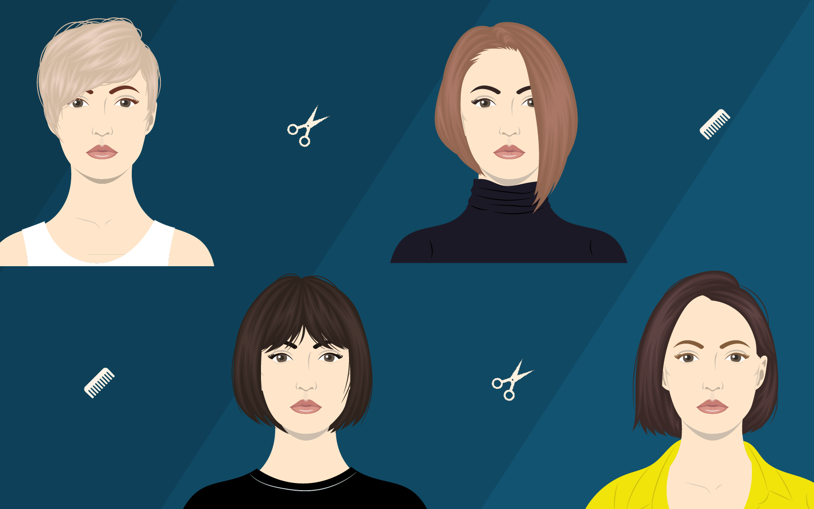 20 Short Hairstyles For Women & Short Haircuts Women | September, 2023 |  magicpin blog