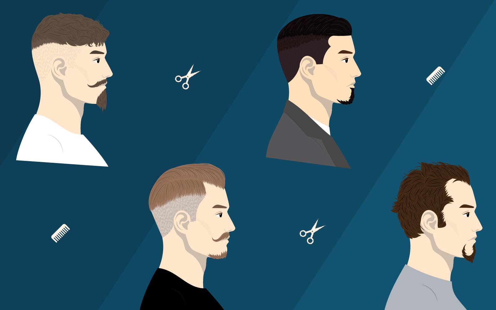 14 Trendy Goatee Styles That Give You an Edge