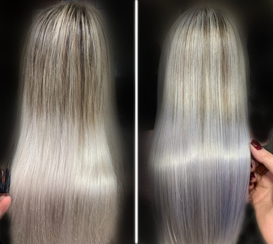 Purple Shampoo Before and After 7 Blonde Transformations